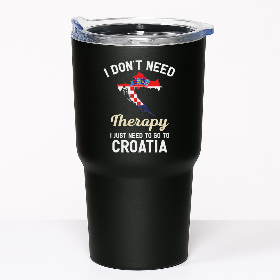 Hrvatska Croatian Flag Croatia Croats Gift Tumbler