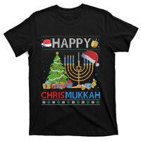 Happy Chrismukkah Funny Jewish Christmas Hanukkah Chanukah T-Shirt