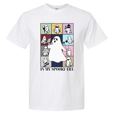 Halloween Costume Funny Ghost In My Spooky Era Garment-Dyed Heavyweight T-Shirt