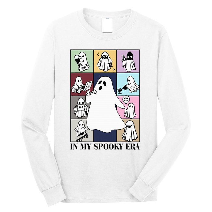 Halloween Costume Funny Ghost In My Spooky Era Long Sleeve Shirt