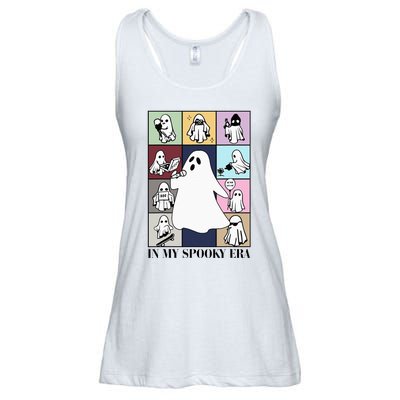 Halloween Costume Funny Ghost In My Spooky Era Ladies Essential Flowy Tank