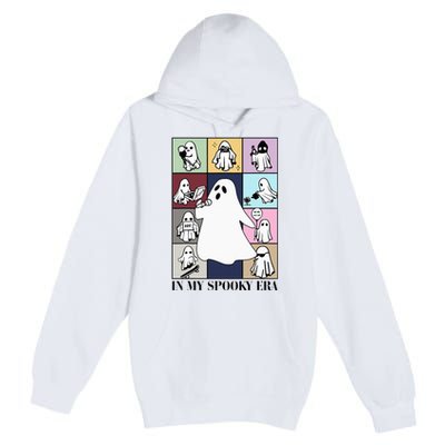 Halloween Costume Funny Ghost In My Spooky Era Premium Pullover Hoodie