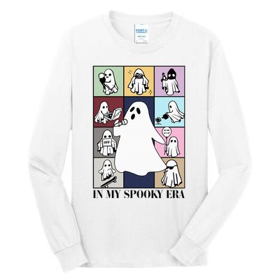 Halloween Costume Funny Ghost In My Spooky Era Tall Long Sleeve T-Shirt