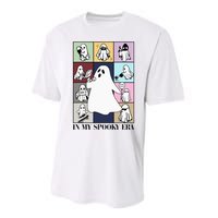 Halloween Costume Funny Ghost In My Spooky Era Performance Sprint T-Shirt