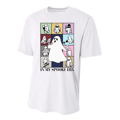 Halloween Costume Funny Ghost In My Spooky Era Performance Sprint T-Shirt