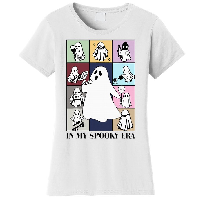 Halloween Costume Funny Ghost In My Spooky Era Women's T-Shirt