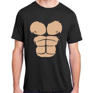 Halloween Costume Funny Monkey Gorilla Chest Suit Halloween Adult ChromaSoft Performance T-Shirt