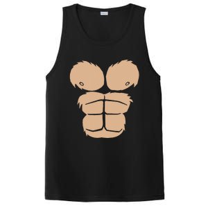 Halloween Costume Funny Monkey Gorilla Chest Suit Halloween PosiCharge Competitor Tank