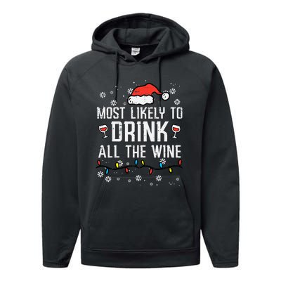 Hilarious Christmas Family Moments Performance Fleece Hoodie