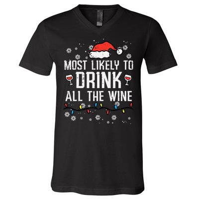 Hilarious Christmas Family Moments V-Neck T-Shirt