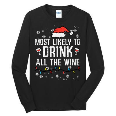 Hilarious Christmas Family Moments Tall Long Sleeve T-Shirt