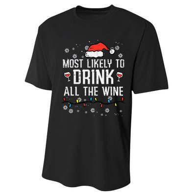 Hilarious Christmas Family Moments Performance Sprint T-Shirt