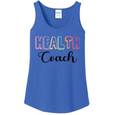 Health Coach Fitness Trainer Fitness Instructor Cool Gift Ladies Essential Tank