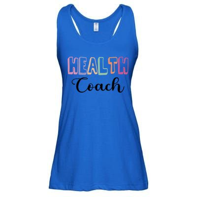 Health Coach Fitness Trainer Fitness Instructor Cool Gift Ladies Essential Flowy Tank