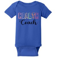 Health Coach Fitness Trainer Fitness Instructor Cool Gift Baby Bodysuit