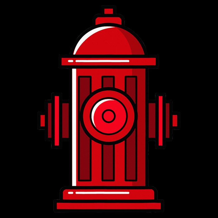 Halloween Costume Fire Hydrant funny simple safety Cooling Performance Crew T-Shirt