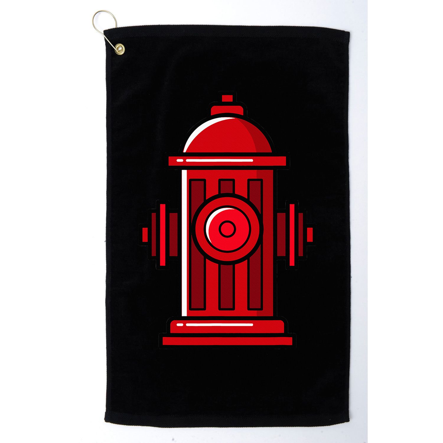 Halloween Costume Fire Hydrant funny simple safety Golf Towel