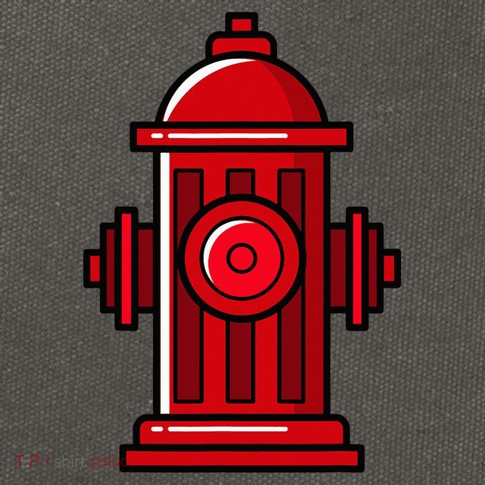 Halloween Costume Fire Hydrant funny simple safety Cotton Canvas Backpack