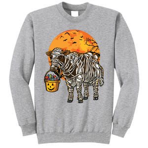 Halloween Cow Farmer Tall Sweatshirt