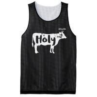 Holy Cow Funny Dairy Farmer Midwest Pride Mesh Reversible Basketball Jersey Tank