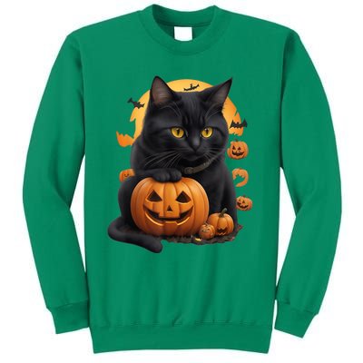 Halloween Cats Funny Cat Halloween Sweatshirt