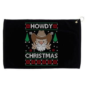 Howdy Christmas Funny Christmas Costume Christmas Gift Grommeted Golf Towel