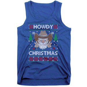 Howdy Christmas Funny Christmas Costume Christmas Gift Tank Top