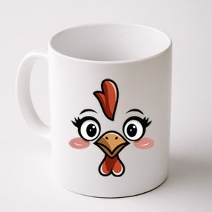 Halloween Chicken Face Costume Coffee Mug