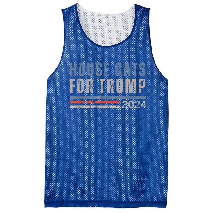 House Cats For Trump Mesh Reversible Basketball Jersey Tank