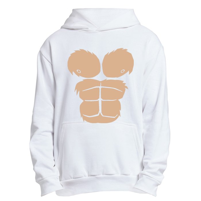 Halloween Costume Funny Monkey Gorilla Chest Suit Halloween Urban Pullover Hoodie