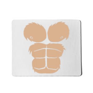 Halloween Costume Funny Monkey Gorilla Chest Suit Halloween Mousepad