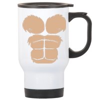 Halloween Costume Funny Monkey Gorilla Chest Suit Halloween Stainless Steel Travel Mug