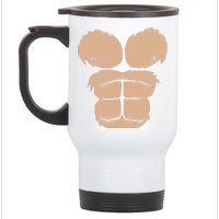 Halloween Costume Funny Monkey Gorilla Chest Suit Halloween Stainless Steel Travel Mug