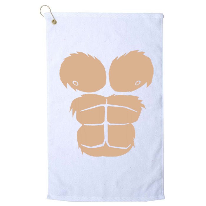 Halloween Costume Funny Monkey Gorilla Chest Suit Halloween Platinum Collection Golf Towel