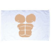 Halloween Costume Funny Monkey Gorilla Chest Suit Halloween Microfiber Hand Towel