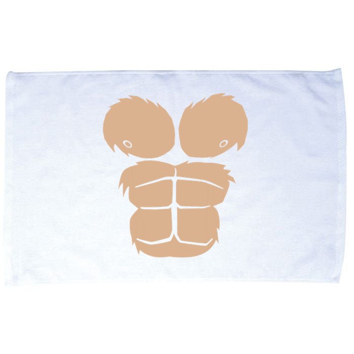 Halloween Costume Funny Monkey Gorilla Chest Suit Halloween Microfiber Hand Towel