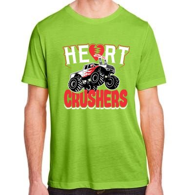 Heart Crushers Funny Gift Valentines Day Gift Adult ChromaSoft Performance T-Shirt