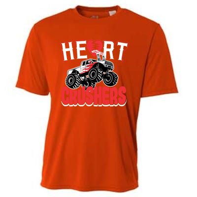 Heart Crushers Funny Gift Valentines Day Gift Cooling Performance Crew T-Shirt