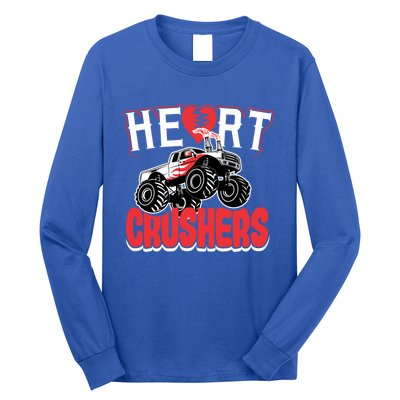 Heart Crushers Funny Gift Valentines Day Gift Long Sleeve Shirt