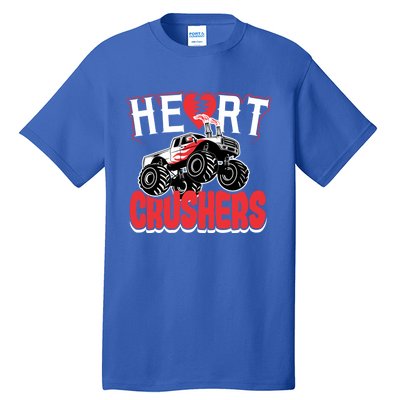 Heart Crushers Funny Gift Valentines Day Gift Tall T-Shirt