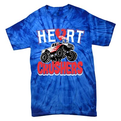 Heart Crushers Funny Gift Valentines Day Gift Tie-Dye T-Shirt