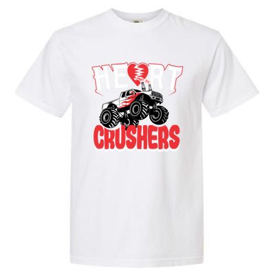 Heart Crushers Funny Gift Valentines Day Gift Garment-Dyed Heavyweight T-Shirt