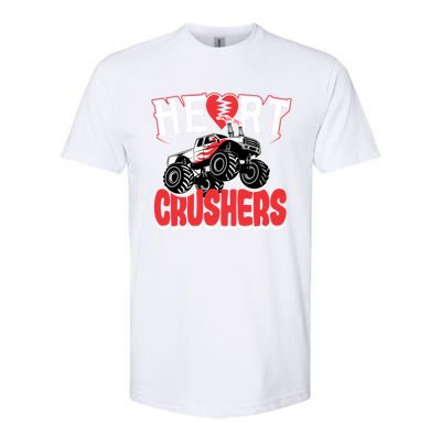 Heart Crushers Funny Gift Valentines Day Gift Softstyle CVC T-Shirt