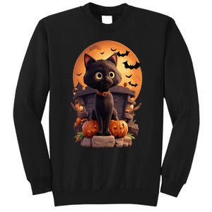 Halloween Cats Funny Cat Halloween Sweatshirt