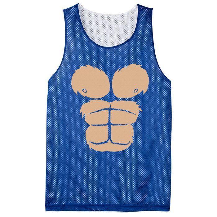 Halloween Costume Funny Monkey Gorilla Chest Suit Halloween Mesh Reversible Basketball Jersey Tank