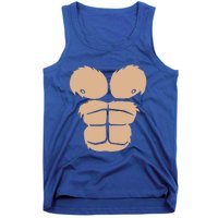 Halloween Costume Funny Monkey Gorilla Chest Suit Halloween Tank Top