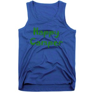 Happy Camper Funny Gift Tank Top