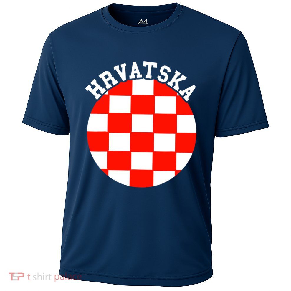 Hrvatska Croatian Flag Croatian Pride Croatian Roots Croatia Performance Shirt