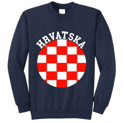 Hrvatska Croatian Flag Croatian Pride Croatian Roots Croatia Sweatshirt