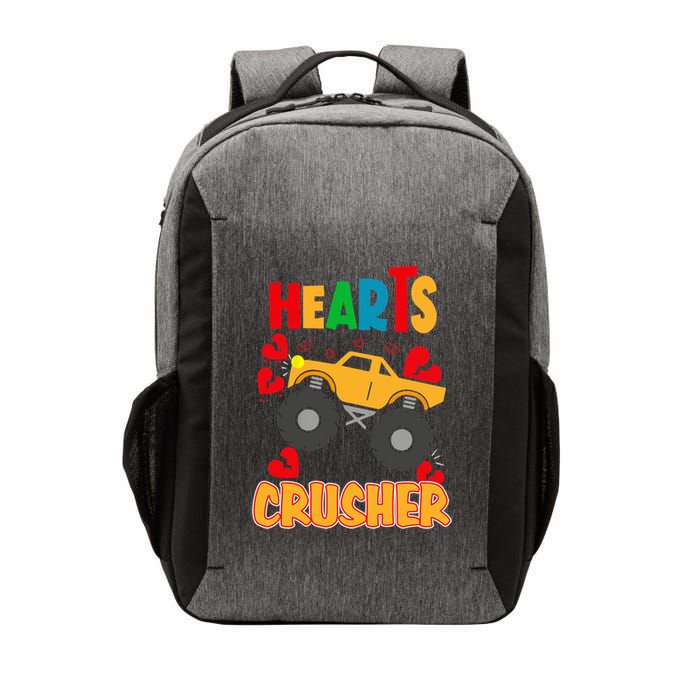 Hearts Crusher Funny Valentine's Day Outfit For To Gift Vector Backpack